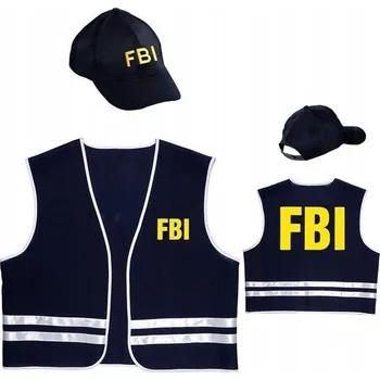 Karnevalový kostým Kostým Agenta FBI, Agent, Policista, Karneval M/L