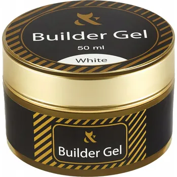 Lak na nehty Stavební gel bílý, 50 ml