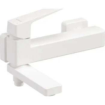 Deante Blur vanová baterie na stěnu bílá BQLA12M