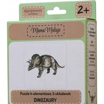 Puzzle PUZZLE 4DÍLNÉ DINOSAUŘI