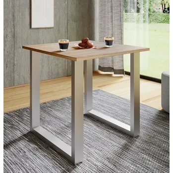 Jídelní stůl Vcm Jídelní stůl Xona 80x50 U-nohy, dub sonoma