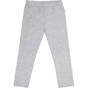 Winkiki Kids Wear Dívčí legginy Basic - šedý melanž Velikost: 116