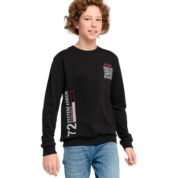 Chlapecká mikina Winkiki Kids Wear Chlapecká mikina No Signal - černá Velikost: 164