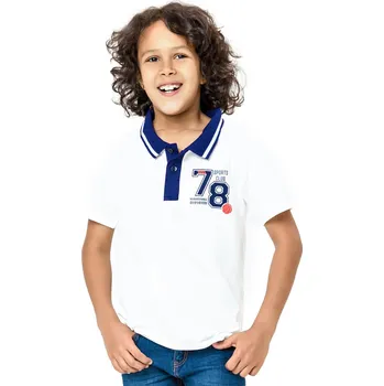 Chlapecké tričko Winkiki Kids Wear Chlapecké tričko Polo 78 - bílá Velikost: 158