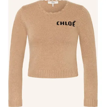 Dámský svetr Chloé Dámský Svetr, světle hnědá / černá, 40
