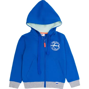 Chlapecká mikina Winkiki Kids Wear Chlapecká mikina na zip Surf Club - tmavě modrá Velikost: 98