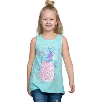Winkiki Kids Wear Dívčí tílko Ananas - mátová Velikost: 146