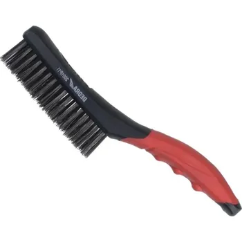 Drátěný kartáč DEDRA-EXIM Drátěný kartáč 4 řadový, DEDRA 2001P11 ocel, 260mm, dvouruční rukojeť