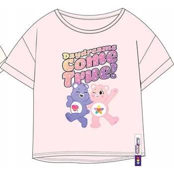 Pánské tričko Tričko Medvídci Štěstí růžové 164