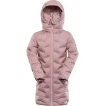 Dívčí kabát Alpine Pro AWEDO - světle růžová / 140/146