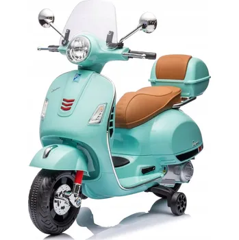 Dětské vozidlo Dětská Odrážedlo Vespa kufřík akumulátor MP3 microSD Sun Baby