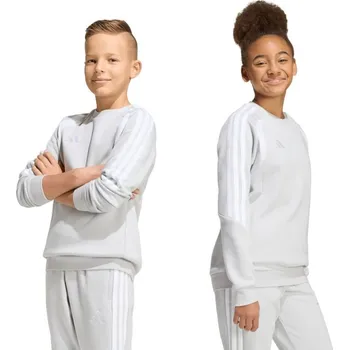 Dětská mikina adidas Tiro 26 League Sweat Crew šedá KF5823 164 cm