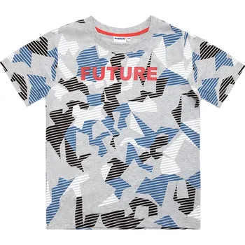 Chlapecké tričko Winkiki Kids Wear Chlapecké tričko Future - šedý melanž Velikost: 152