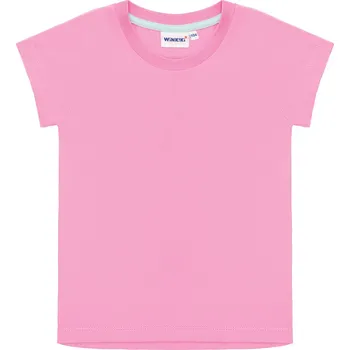Winkiki Kids Wear Dívčí tričko Base - růžová Velikost: 128