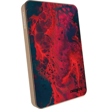 Powerbanka Picasee Powerbanka s MagSafe 5 000 mAh Zlatá - Organic red