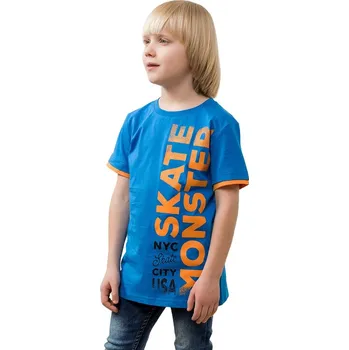 Chlapecké tričko Winkiki Kids Wear Chlapecké tričko Skate Monster - tmavě modrá Velikost: 128