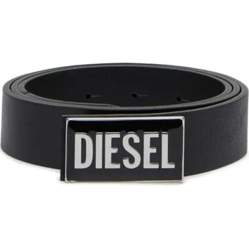 Opasek OPASEK DIESEL DIESEL LOGO B-GLOSSY BELT BLACK2