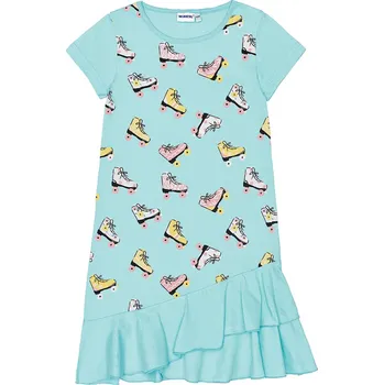 Dívčí šaty Winkiki Kids Wear Dívčí šaty Roller Girl - mátová Velikost: 146