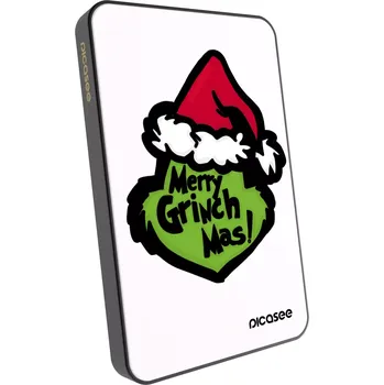 Powerbanka Picasee Powerbanka s MagSafe 5 000 mAh Šedá - Grinch 2