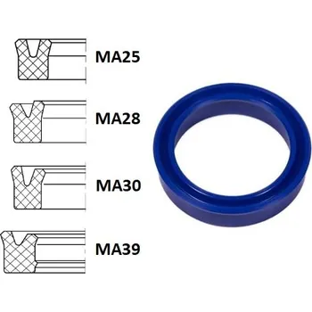 M 20x28x4/5 (AU95) MA25 TTU manžeta hydraulická univerzální pro těsnění tyče i pístu, 300 bar