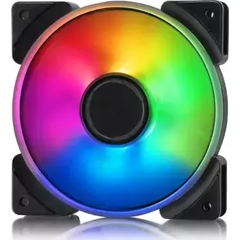 PC ventilátor Fractal Design 120mm Prisma AL-12 ARGB PWM černá (FD-FAN-PRI-AL12-PWM)