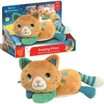 Ron-Ron usínající plyšová kočka s předením