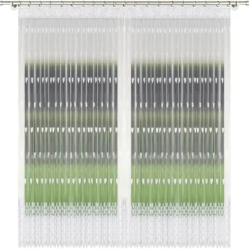 Záclona Fliying Hotová bílá záclona s výšivkou Lovetta 400x250 cm