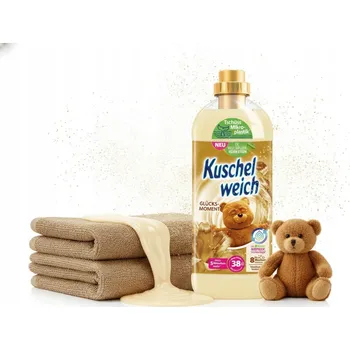 Aviváž Tekutá aviváž Kuschelweich Glucksmoment, 38 praní, 1 l