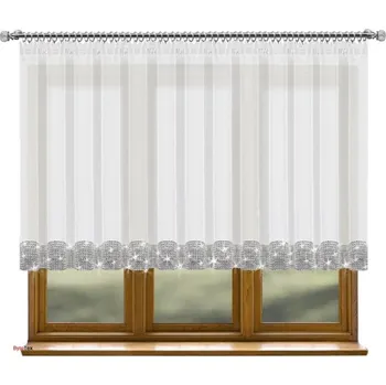 Záclona BytoTex Hotová voálová záclona Helena 300x120 cm