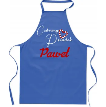 Kuchyňská zástěra Kuchyňská Zástěra Personalizovaná Dárek pro Dědečka Úžasný Dědeček + Jméno
