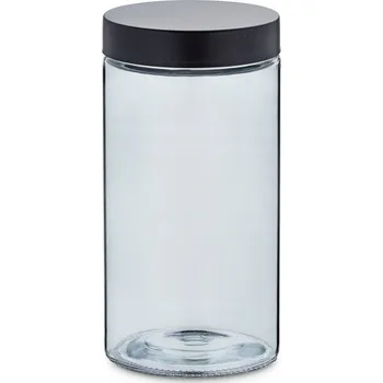 Dóza na potraviny Skleněná kuchyňská dóza na sypké potraviny s víkem 1.7 l
