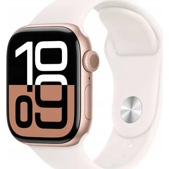 Chytré hodinky Apple Watch Series 10 GPS Cellular OLED NFC Wi-Fi Bluetooth Růžově Zlaté - Velikost S/M