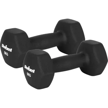 Neoprenové činky Rebel 2x 5 kg 2 ks