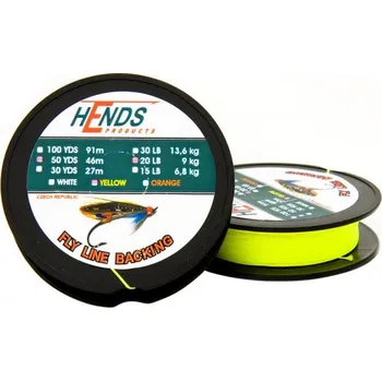 Podkladová šňůra Hends Dacron Backing - 46 m/13 kg, bílá