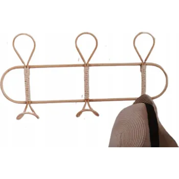 Věšák Šatní ramínko z kovu Home Accents, odstíny béžové