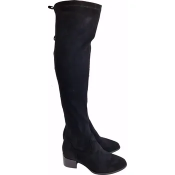 Dámské kozačky Dámské semišové kozačky EVENTO 20KZ35-3330 černé, vel. 39