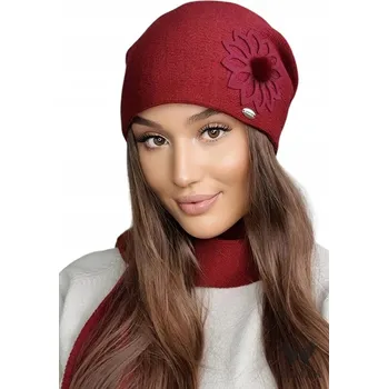 Čepice Kamea zimní čepice beanie černá, univerzální velikost (54-60)