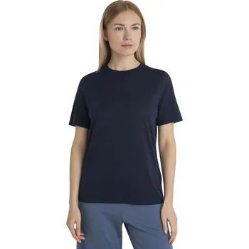 Dámské merino triko krátký rukáv ICEBREAKER Wmns Linen SS Tee, Midnight Navy velikost: L