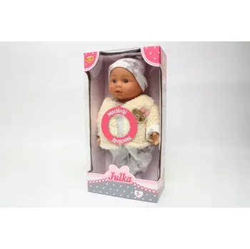 Panenka SMILY PLAY Velká Panenka miminko hovoří 2 jazyky PL EN