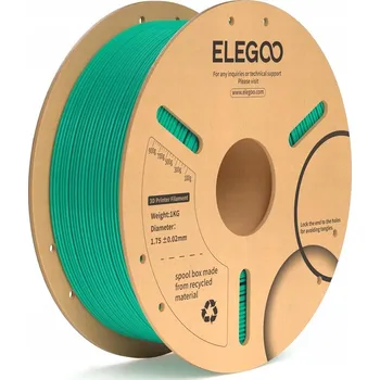 Filament ELEGOO PLA+ - 1,75mm - 1KG - Kartonová cívka - Mořská zelená