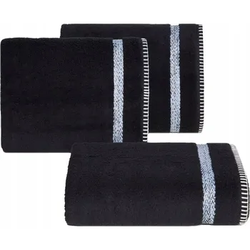 Ručník RUČNÍK VIERA 50 X 90 CM ČERNÝ