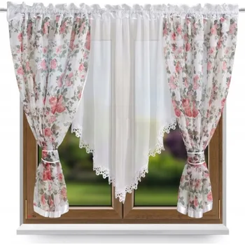 Záclona LiS Hotová záclona se závěsem DS060-4, 400x150 cm