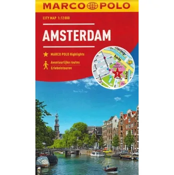 Amsterdam city map Kolektiv autorů (Mapa města Amsterdamu - kolektiv autorů)