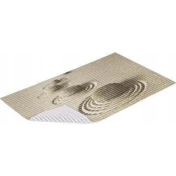 Koupelnová předložka Pěnová koupelnová předložka protiskluzová kobereček měkká pěna 65x40 cm