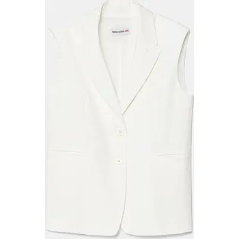 Dámská vesta Dětská vesta Patrizia Pepe W146 7S0278 bílá 00X, vel. 164