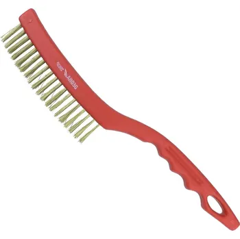 Dílna DEDRA-EXIM Drátěný kartáč 3 řadý DEDRA 2003P mosaz, 340mm