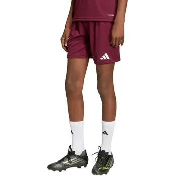 Dívčí tričko Dětské šortky adidas Entrada 26 bordó JZ6527 164 cm