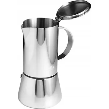 Kávovar Adler Moka konvička na kávu 350 ml - Vhodná na indukci, plyn, ocelová