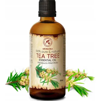 Vonný olej Organický esenciální olej z čajovníku (Tea Tree), Aromatika, 100 ml