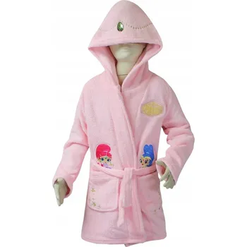 Dámské noční prádlo Třpytivý a lesklý župan s kapucí 98